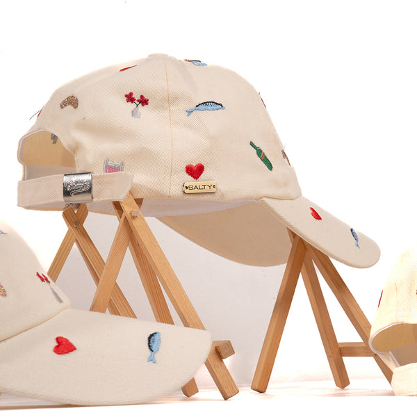 “La Vie Leisure” Cotton Embroidered Cap
