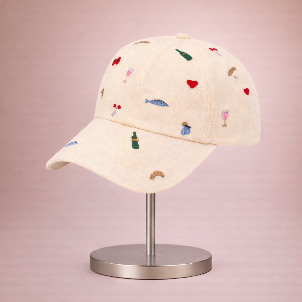 “La Vie Leisure” Cotton Embroidered Cap
