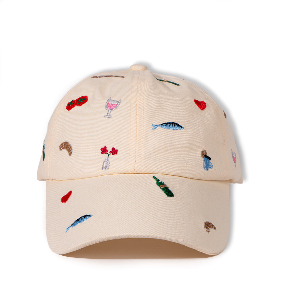 “La Vie Leisure” Cotton Embroidered Cap