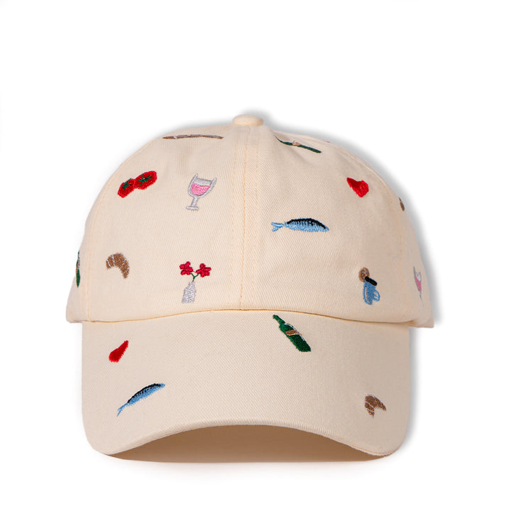 “La Vie Leisure” Cotton Embroidered Cap
