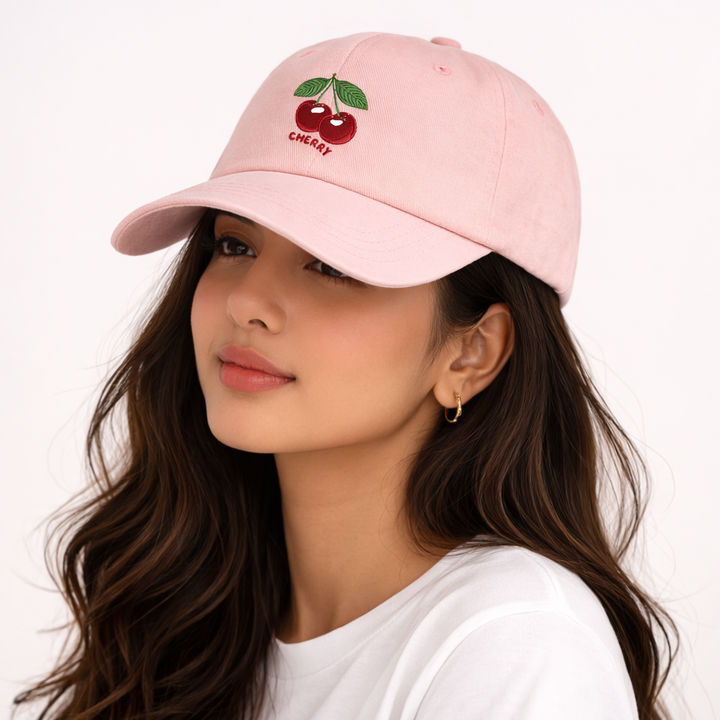 Cherry Crush Cotton Cap