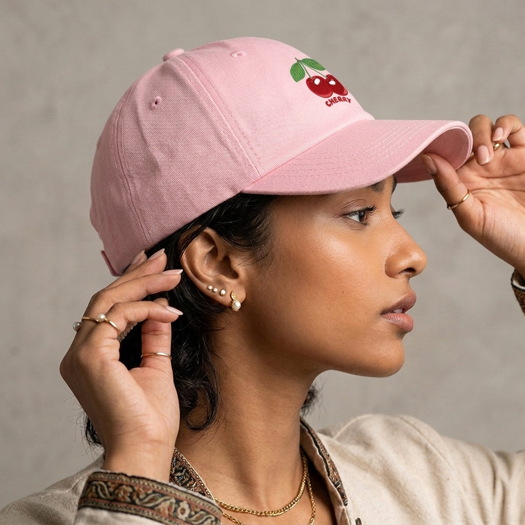 Cherry Crush Cotton Cap