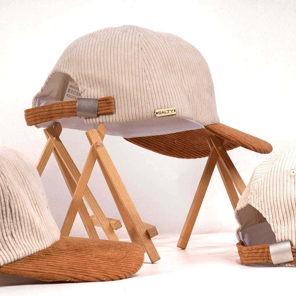 Honeycomb Duo Corduroy Cotton Baseball Cap