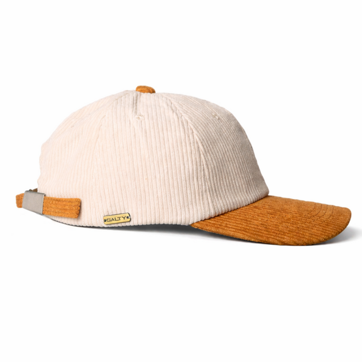 Honeycomb Duo Corduroy Cotton Baseball Cap