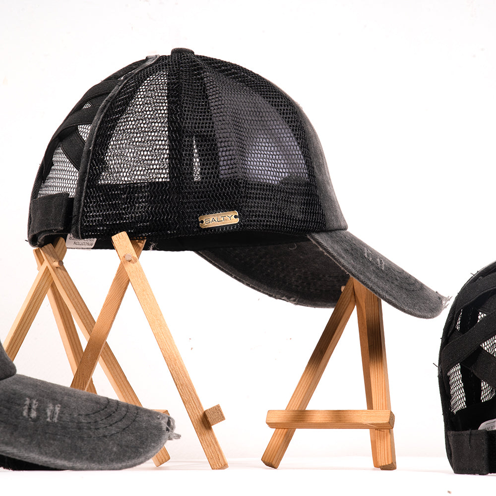 Shadow Edge Distressed Trucker Cap