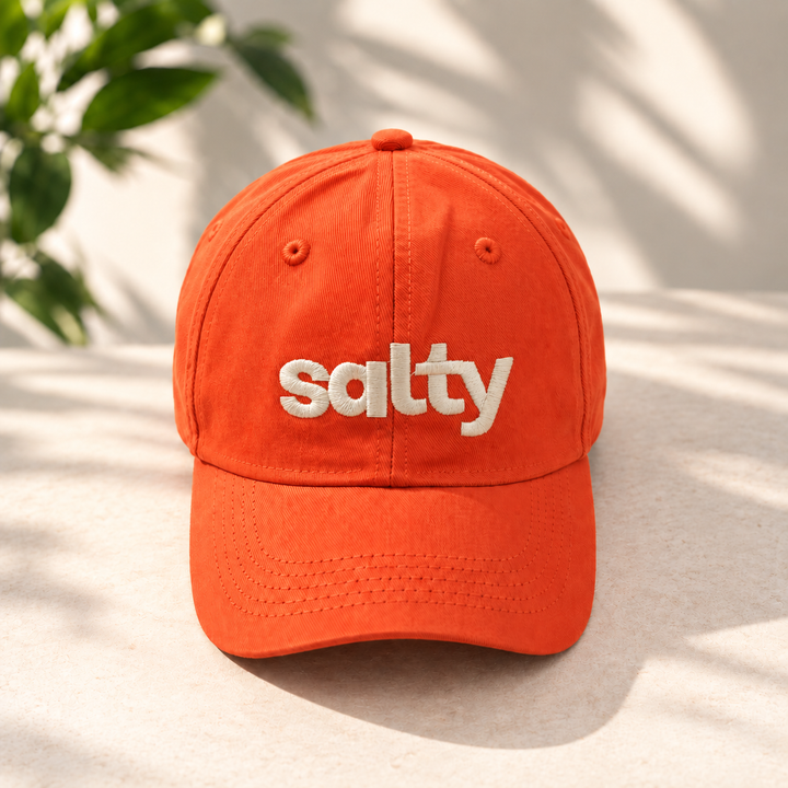 Salty Sunset Signature Baseball Cap