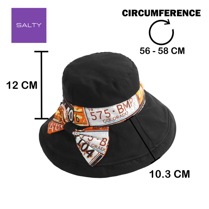 Satin Eclipse Bucket Hat