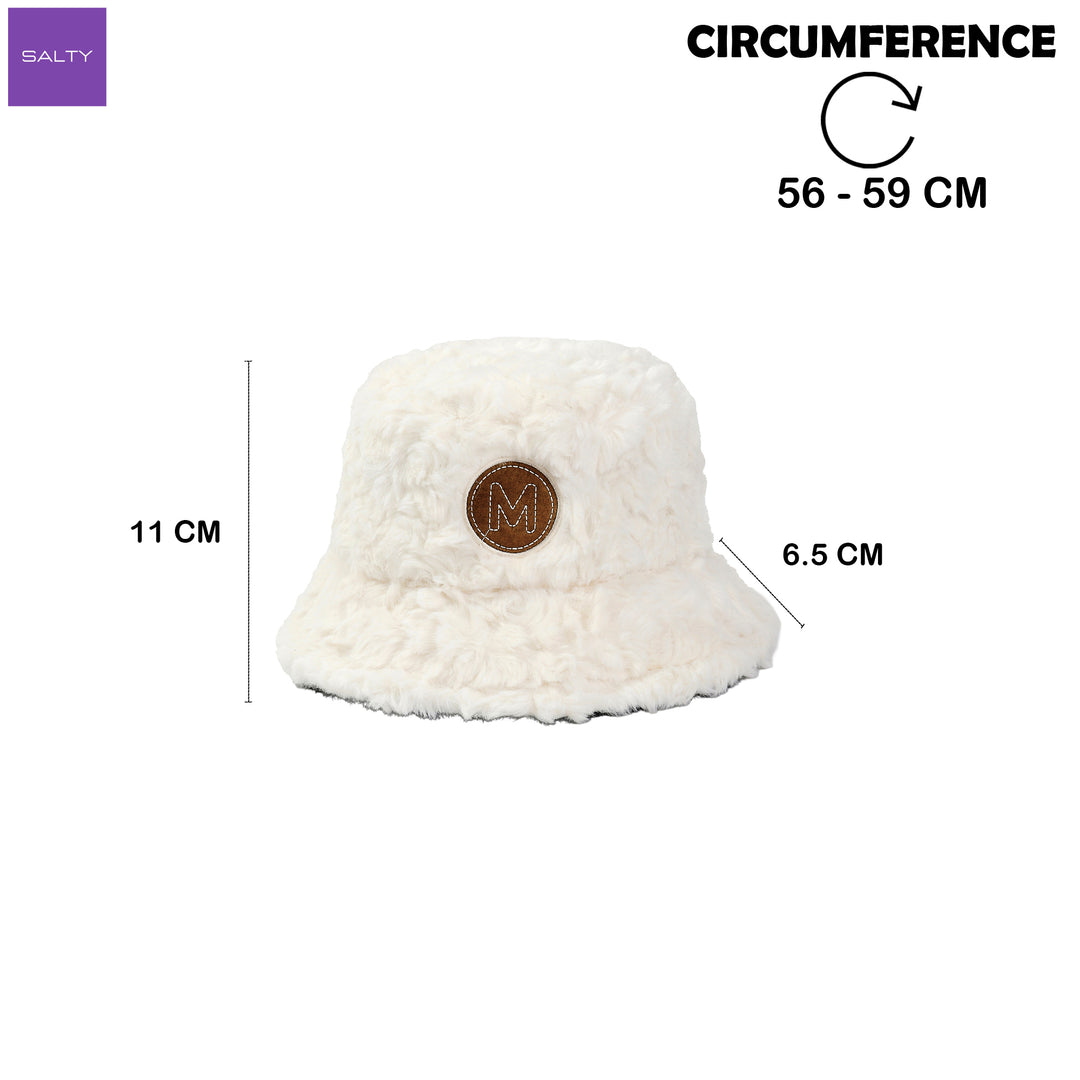 Cloud Fluff Winter Bucket Hat