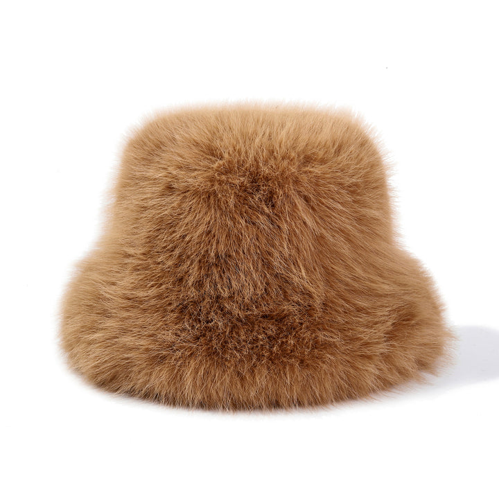 Mink Touch Winter Hat - Brown