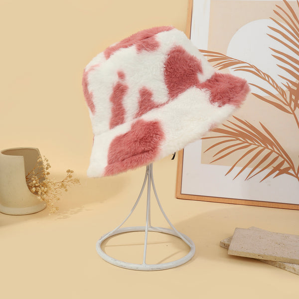 Rosemilk Plush Bucket Hat