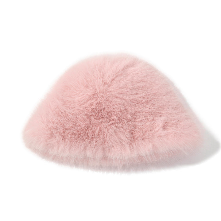 Blush Cloud Faux Fur Hat