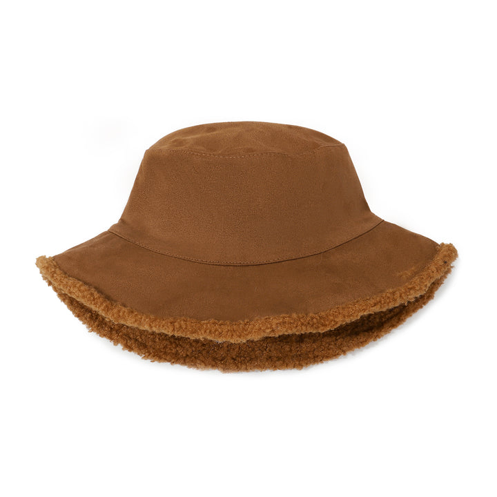 Cold Days Corduroy Bucket Hat- Brown