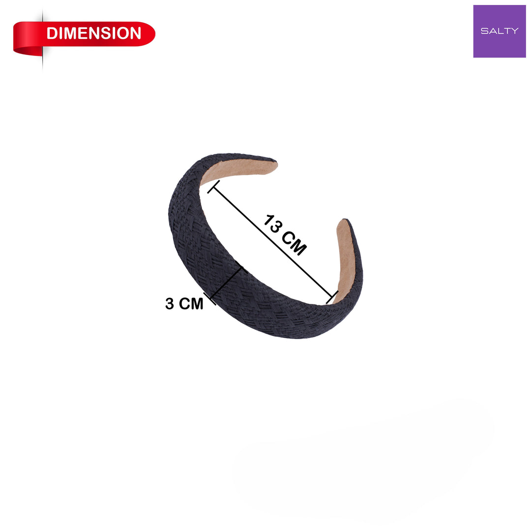 Noir SnugPop Hair Band