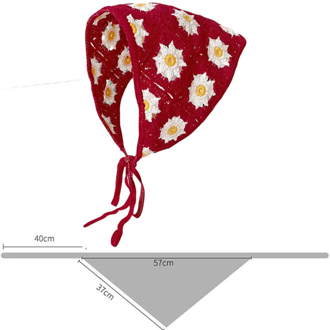 Ruby Daisy Hair Bandana