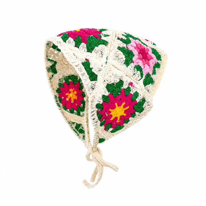 Fuchsia Garden Hair Bandana