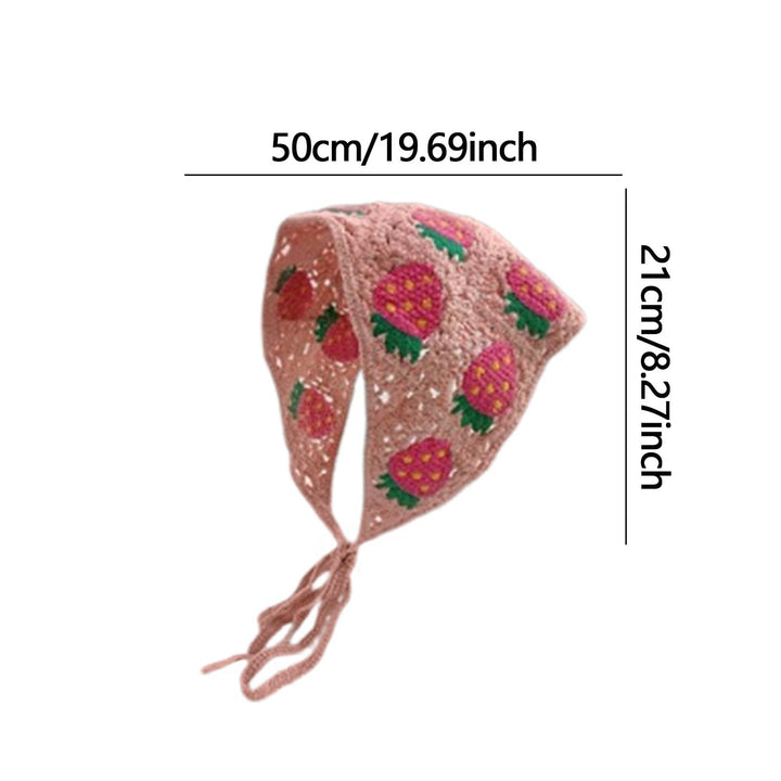 Pink Berry Hair Bandana