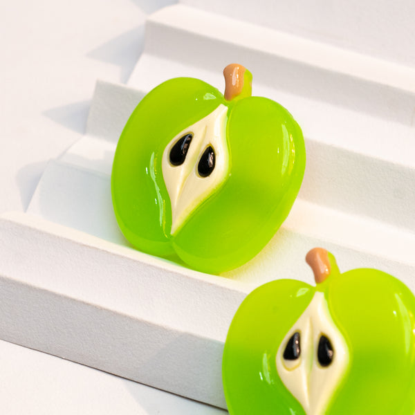 Green Alien Hair Pins