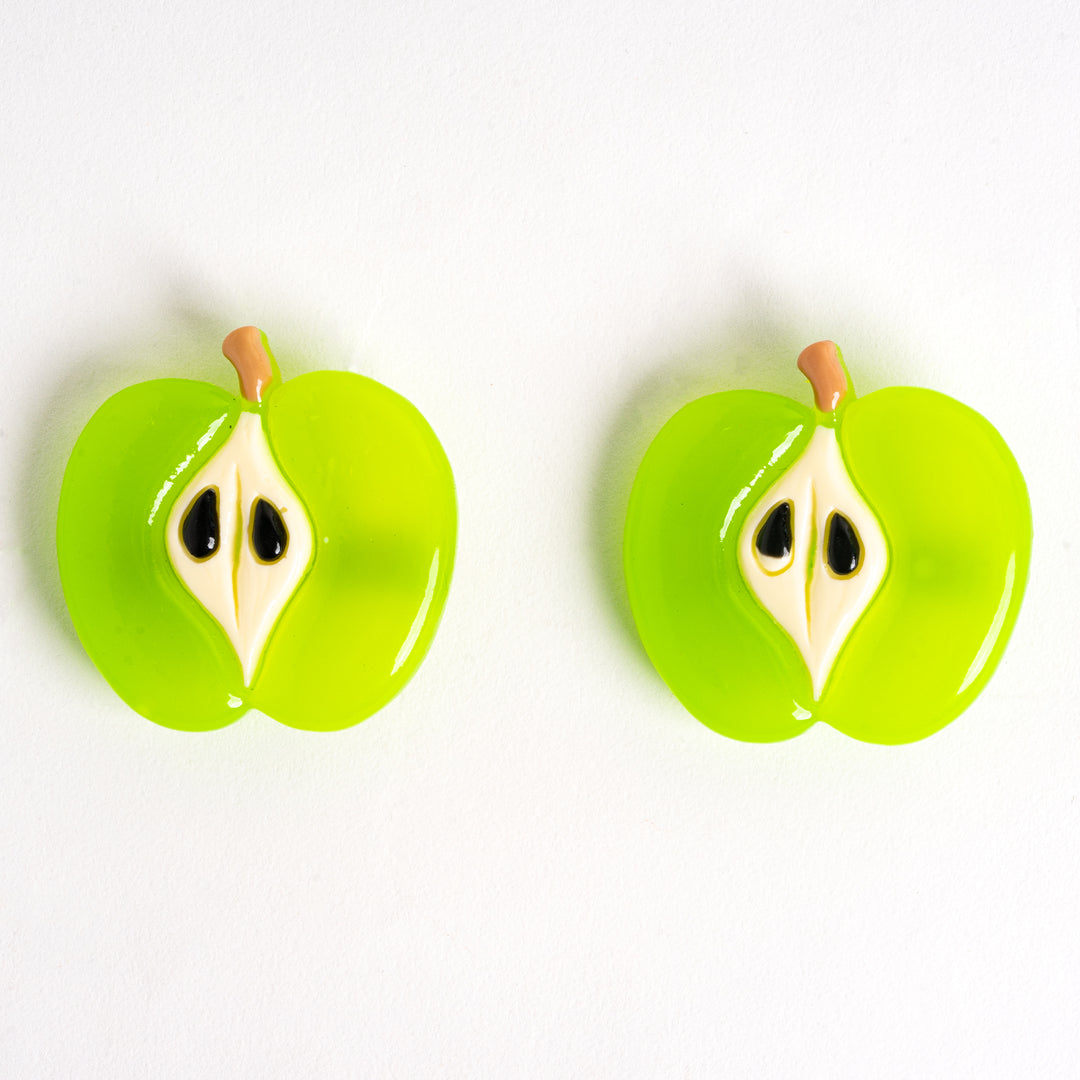 Green Alien Hair Pins
