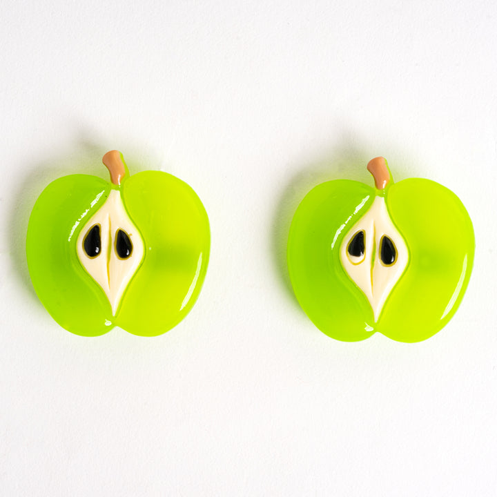 Green Alien Hair Pins