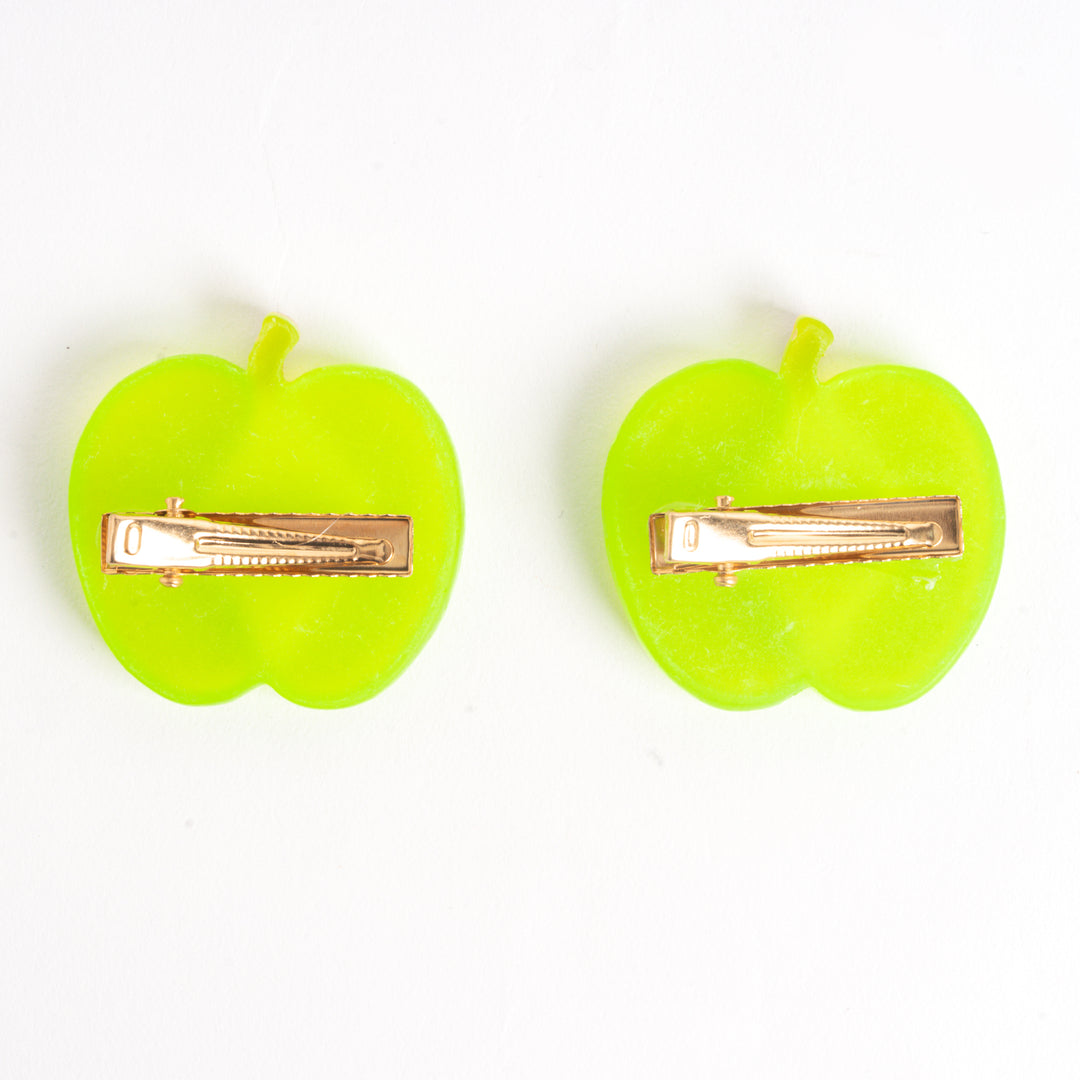 Green Alien Hair Pins