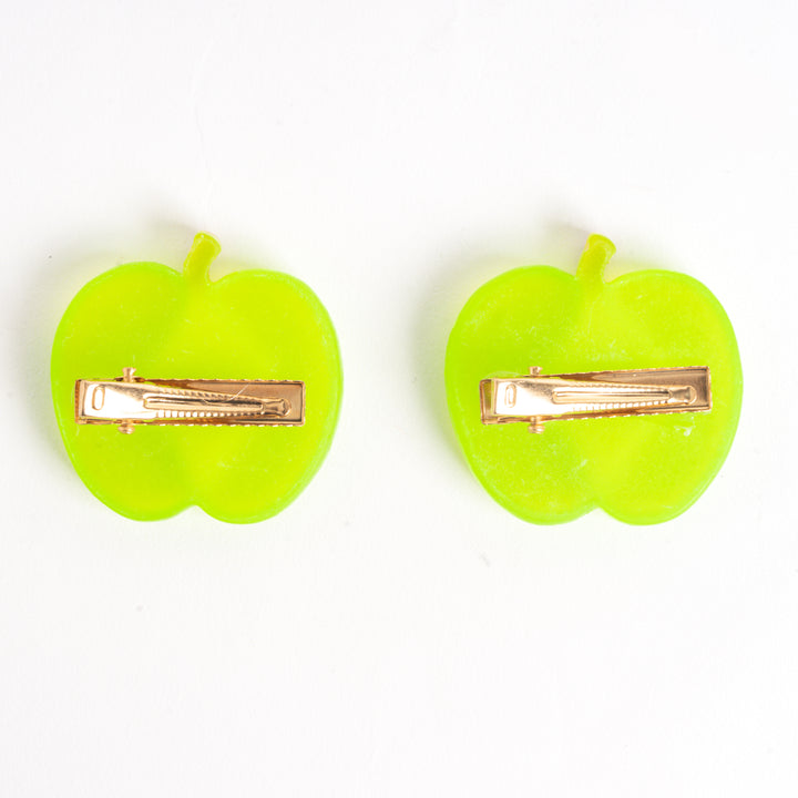 Green Alien Hair Pins