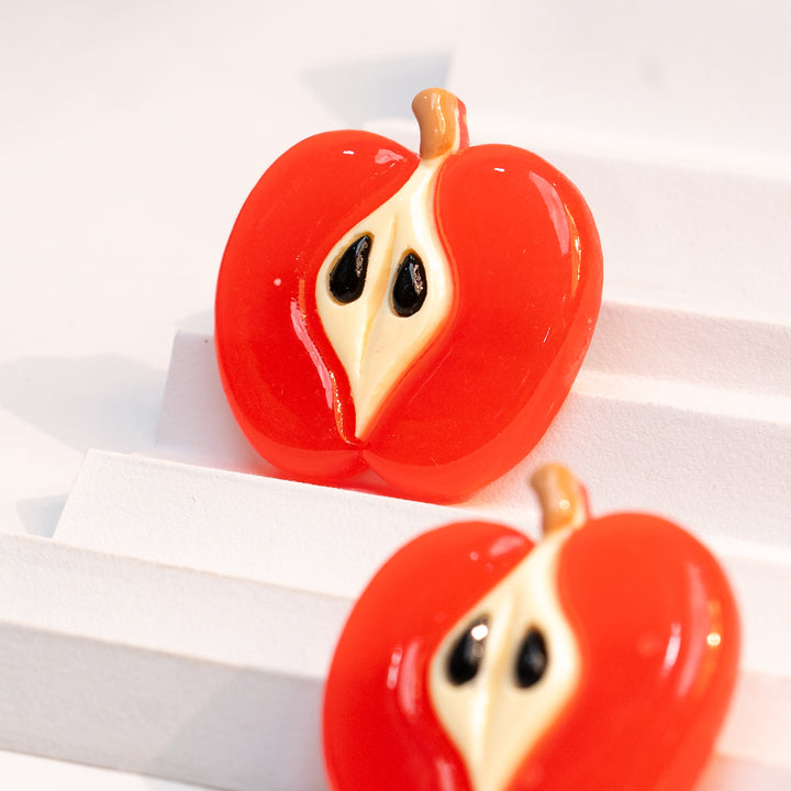 Red Alien Hair Pins