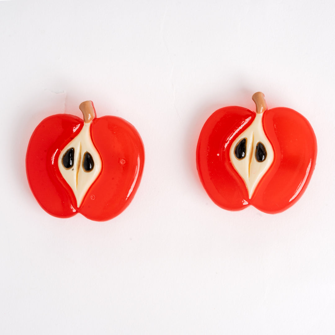 Red Alien Hair Pins