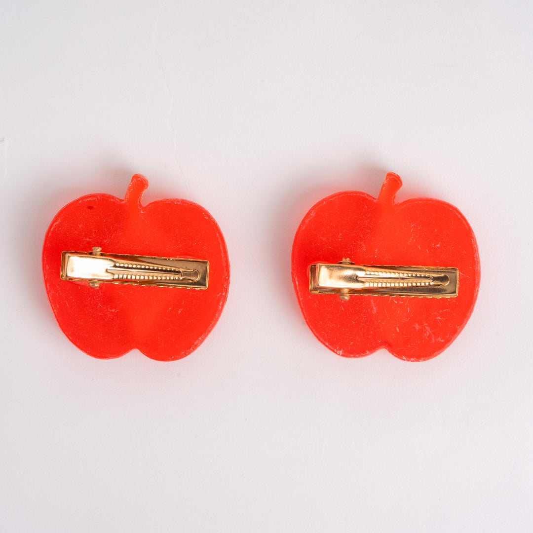 Red Alien Hair Pins