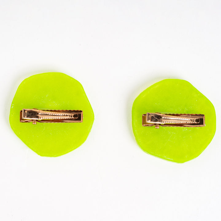 Kiwi Pop Hair Pins