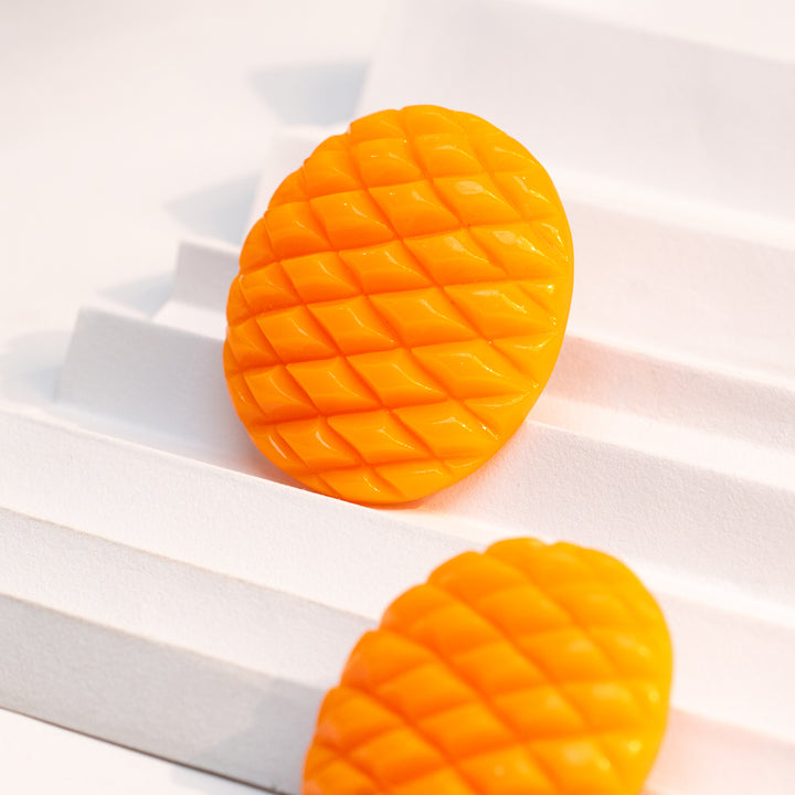 Orange Slice Hair Pins