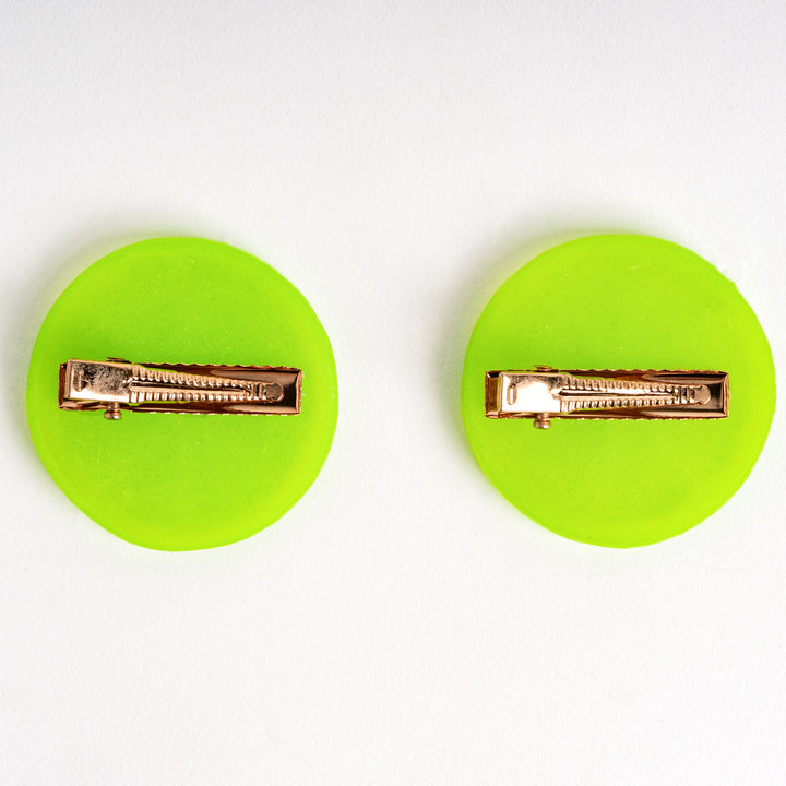 Lime Pop Hair Pins