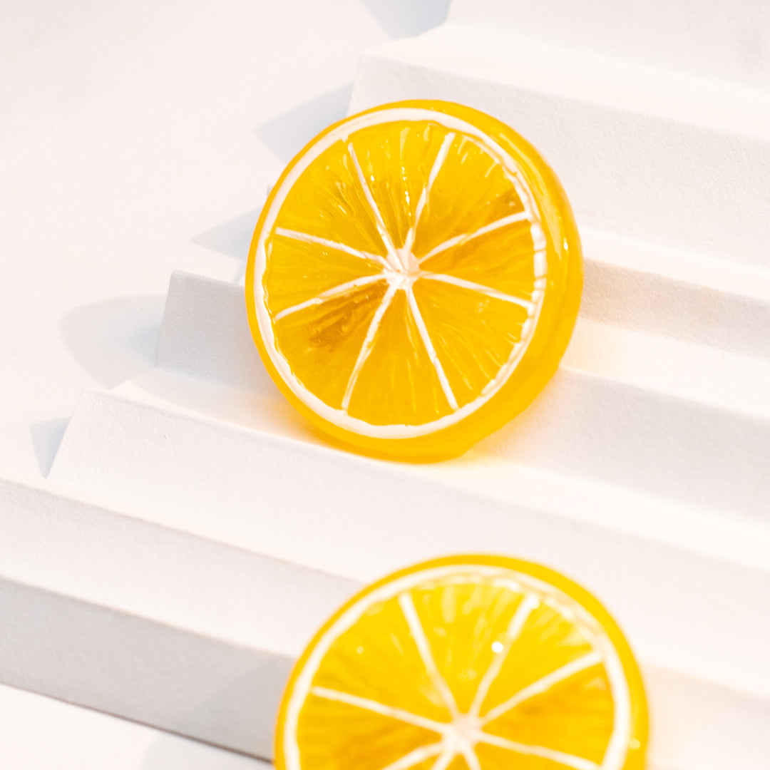 Lemon Pop Hair Pins