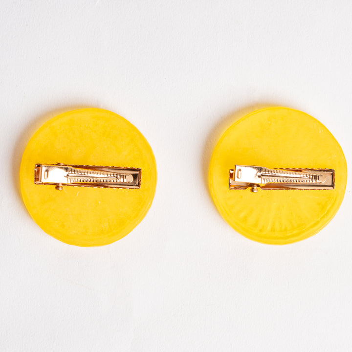 Lemon Pop Hair Pins