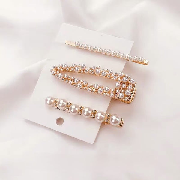 Pearl Luxe Hair Pin Set
