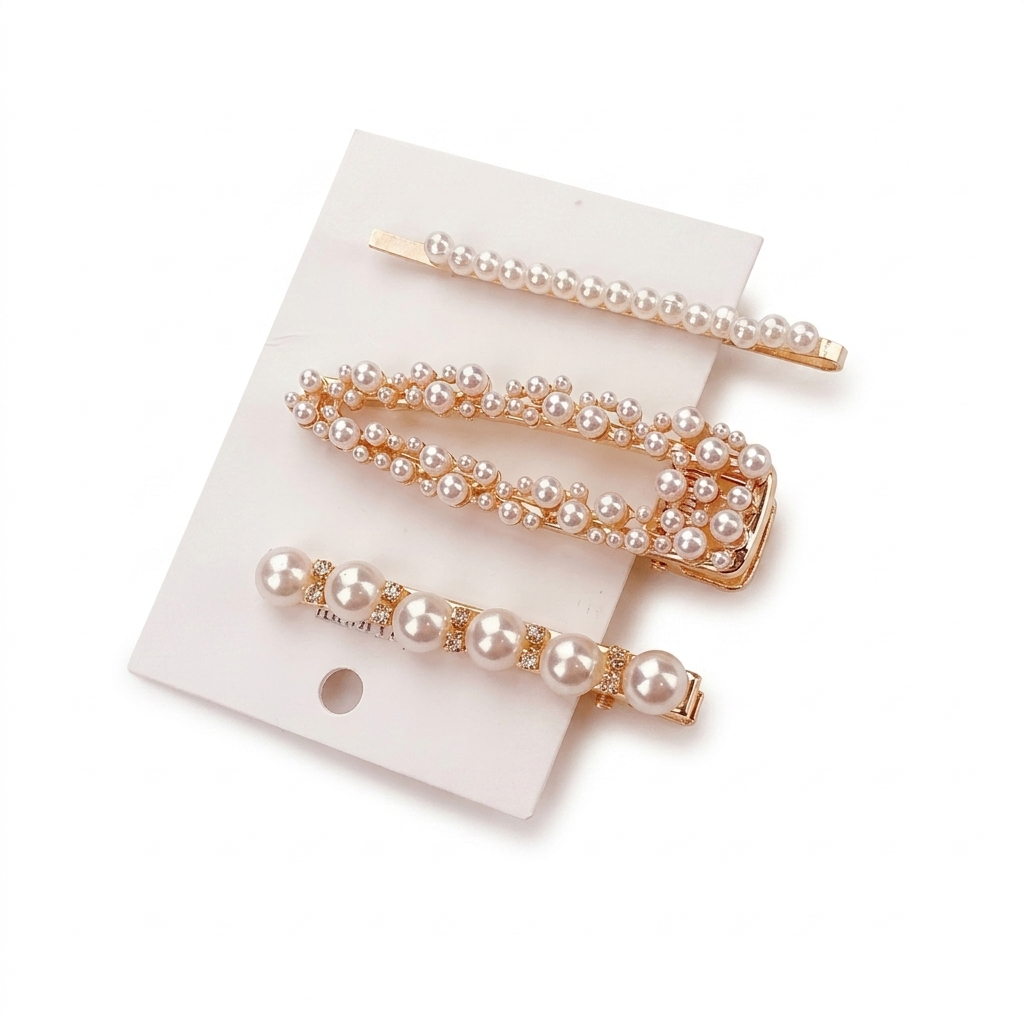 Pearl Luxe Hair Pin Set