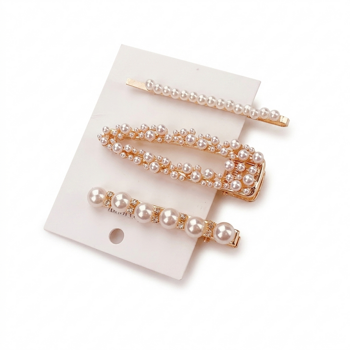 Pearl Luxe Hair Pin Set
