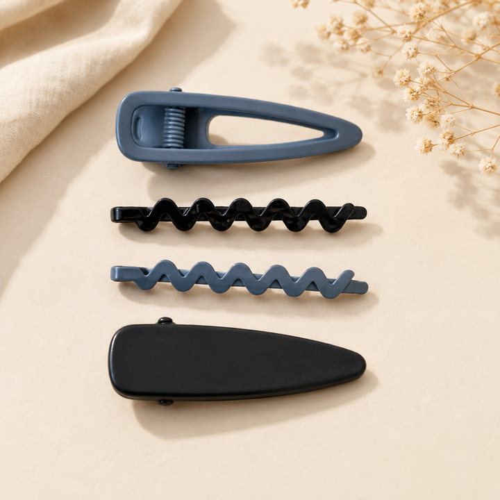 Black Duo Hair Clips