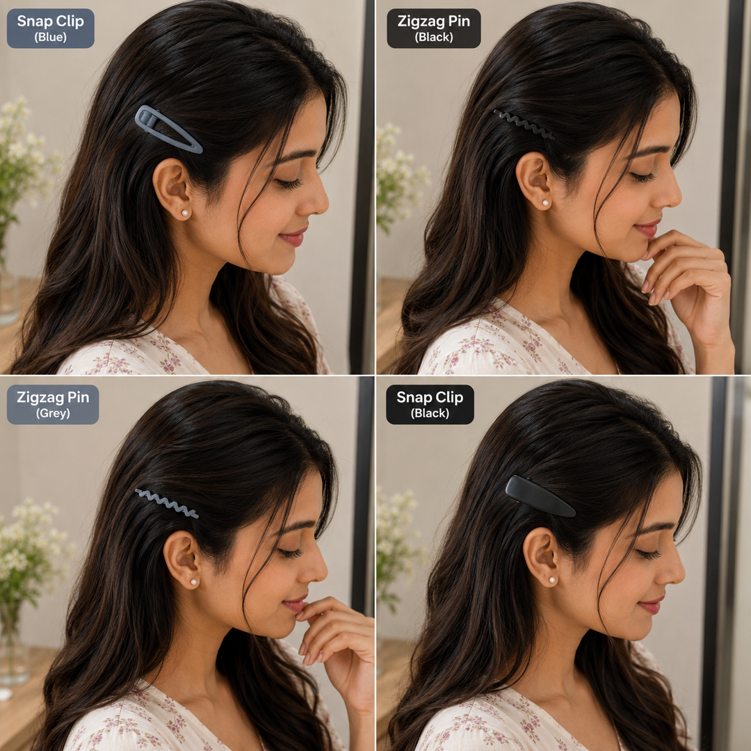 Black Duo Hair Clips