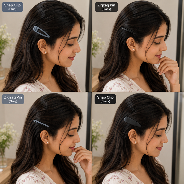 Black Duo Hair Clips