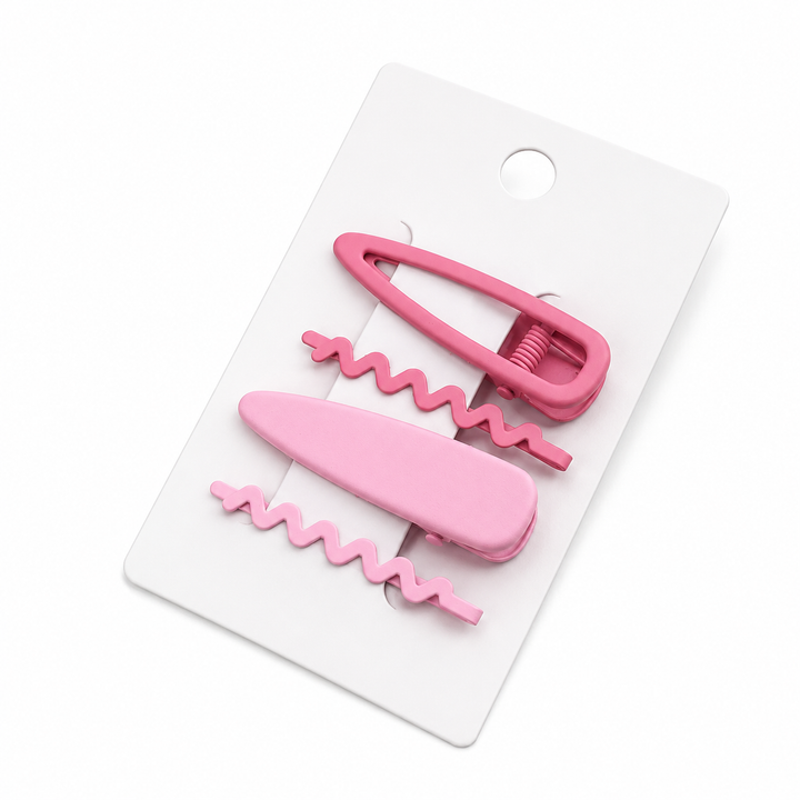 Pink Duo Hair Clips