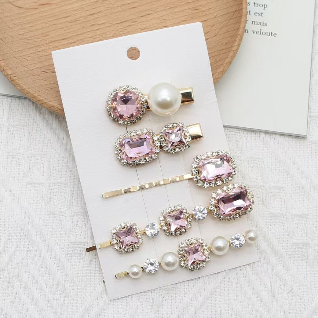 Blush Pearl Hair Pins