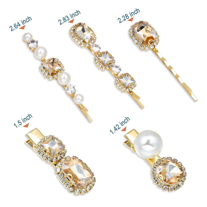 Champagne Pearl Hair Pins