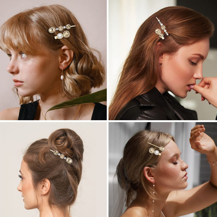 Champagne Pearl Hair Pins