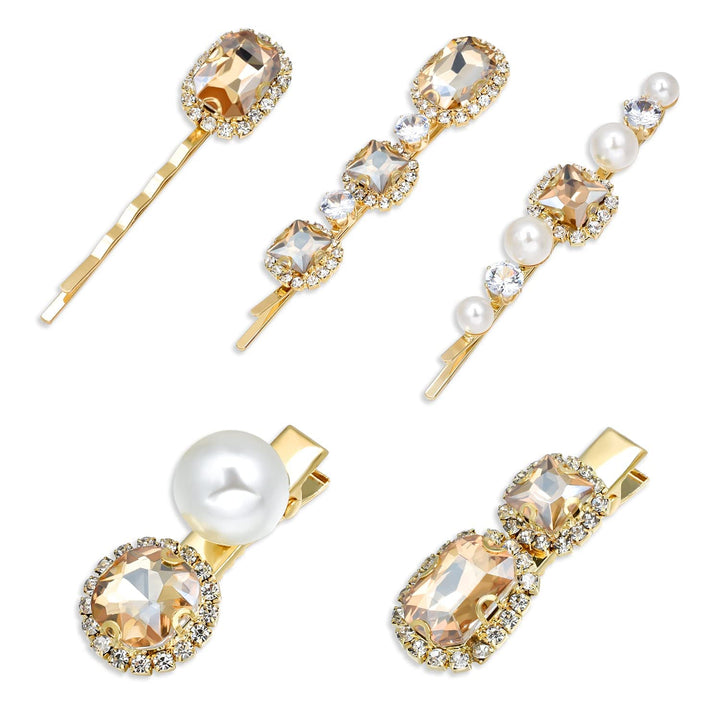 Champagne Pearl Hair Pins