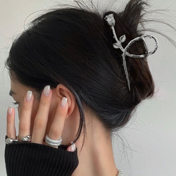 Garden Haze Silver Clip