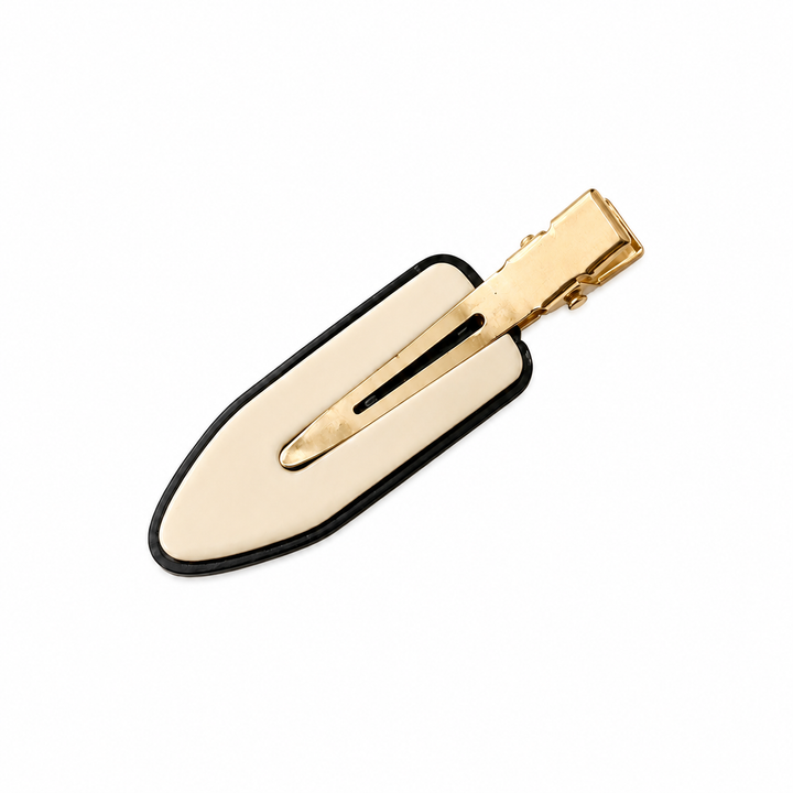 Creamy Oval Muse Hair Clip