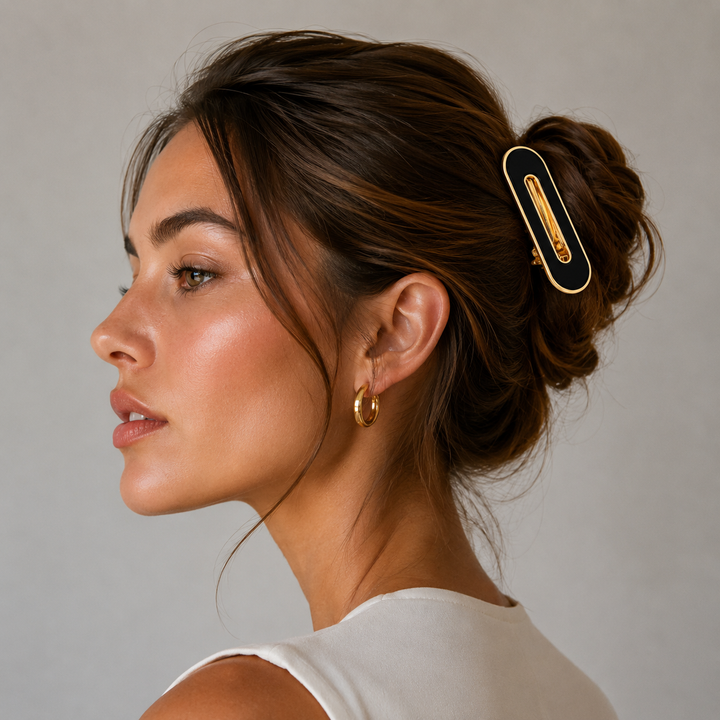 Noir Pin Hair Clip