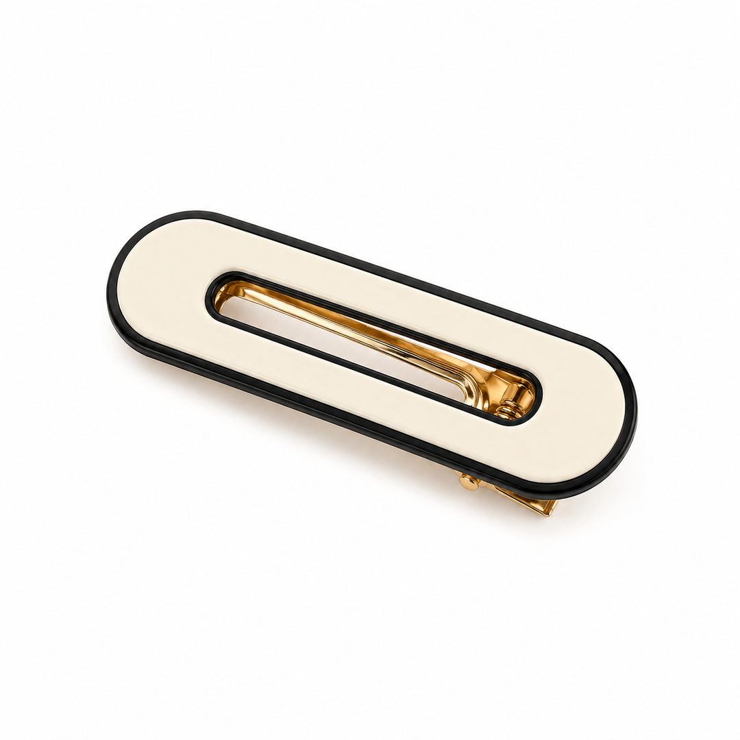 Cream Pin Hair Clip