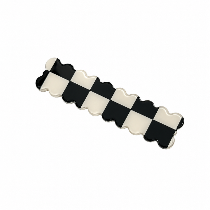 Checker Charm Hair Clip