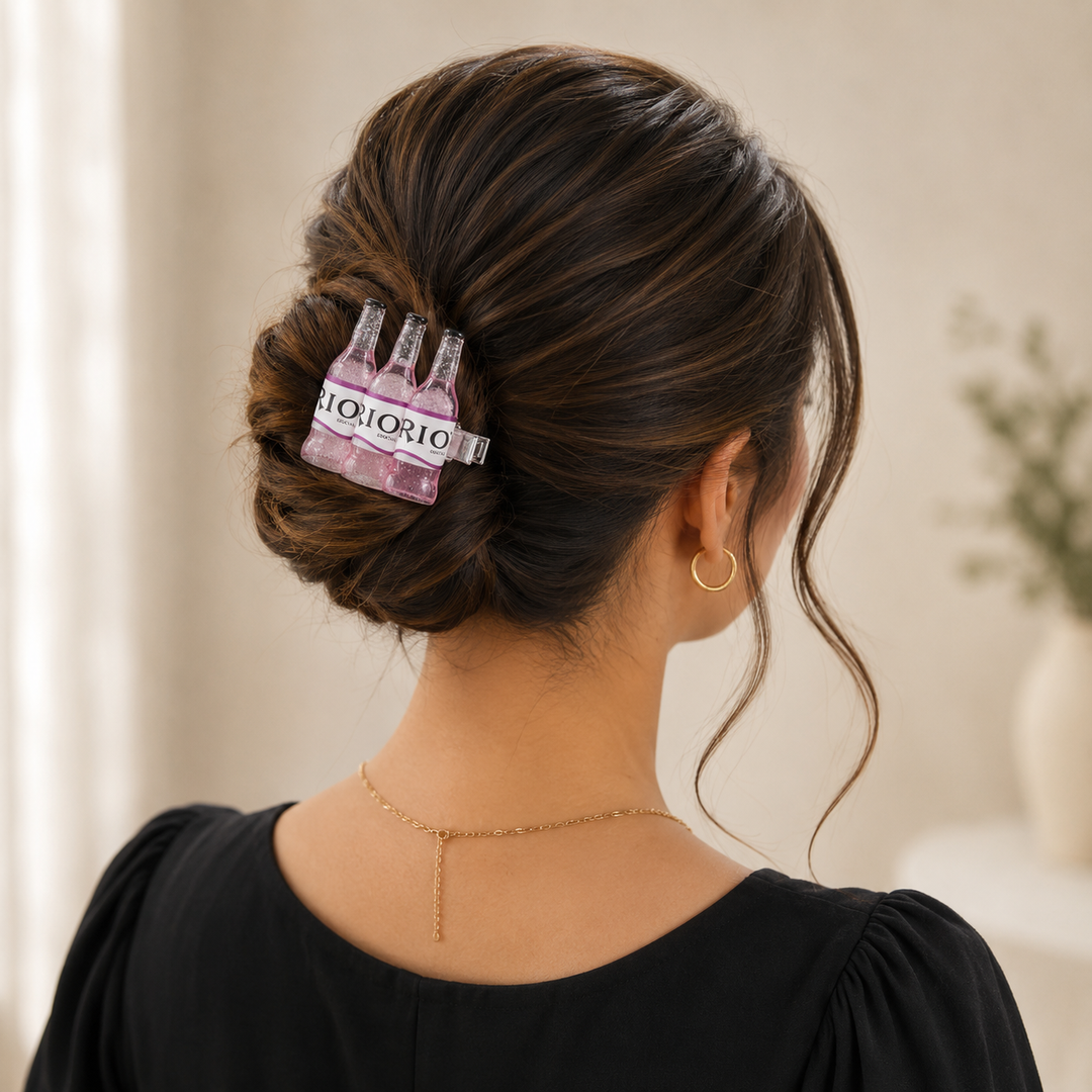 Pink Soda Hair Clip
